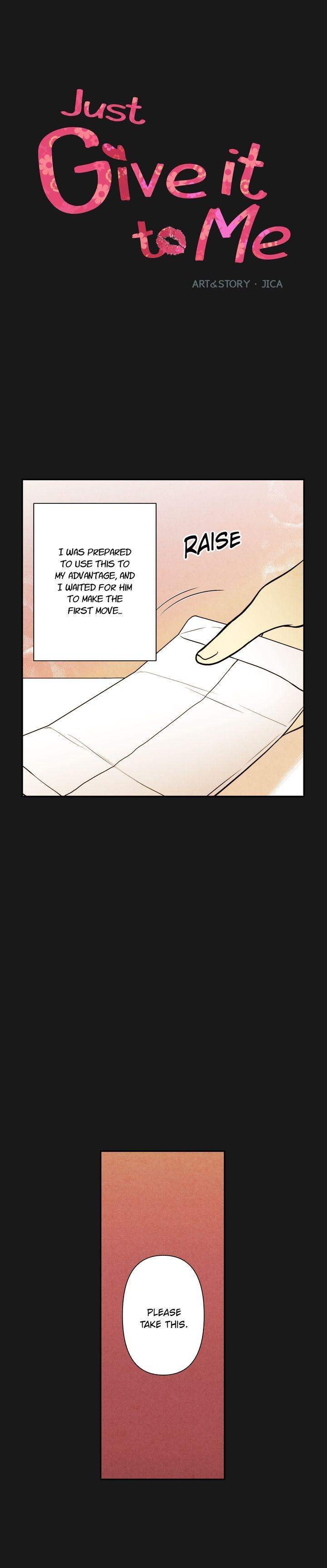 Just Give it to Me Chapter 71 - Page 1