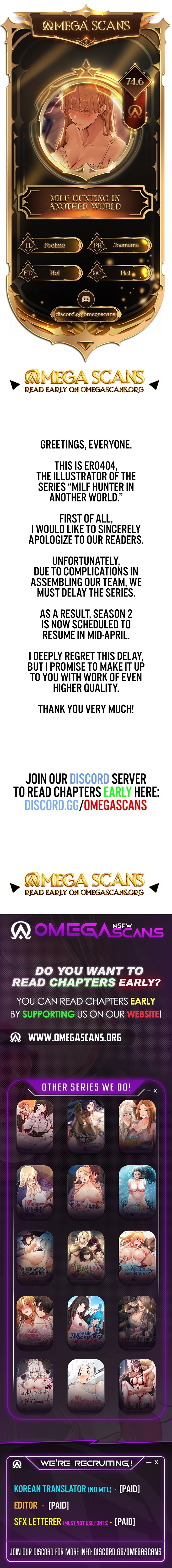 MILF Hunting In Another World Chapter 74.6 - Page 1