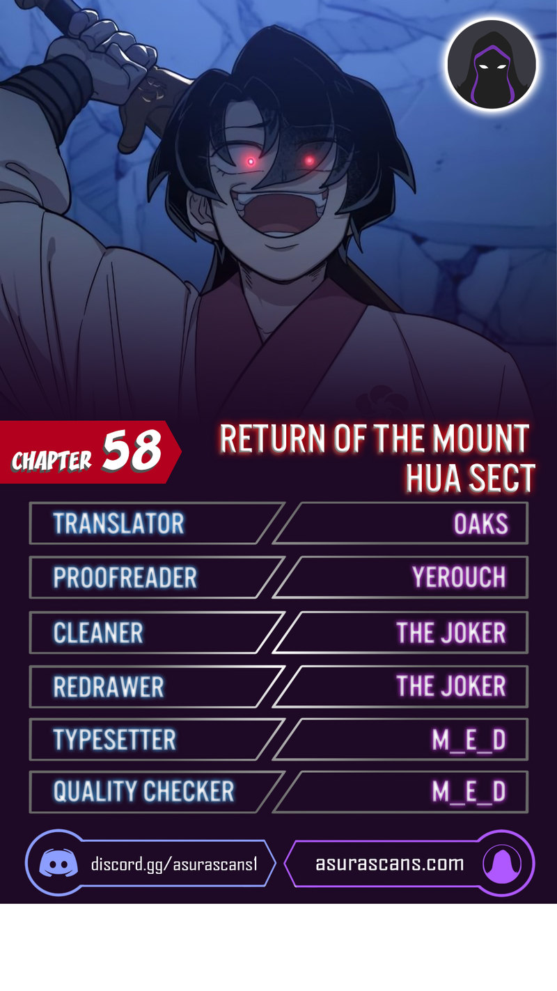 Return of the Mount Hua Sect Chapter 58 - Page 1