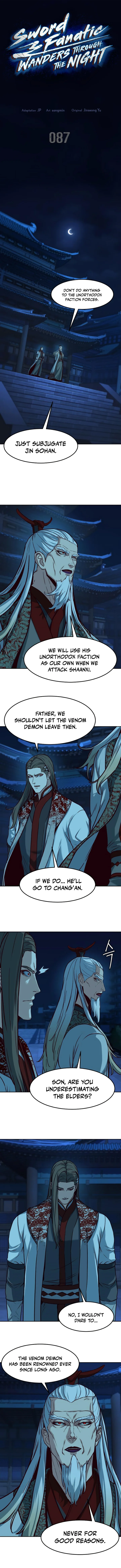 Sword Fanatic Wanders Through The Night Chapter 87 - Page 1