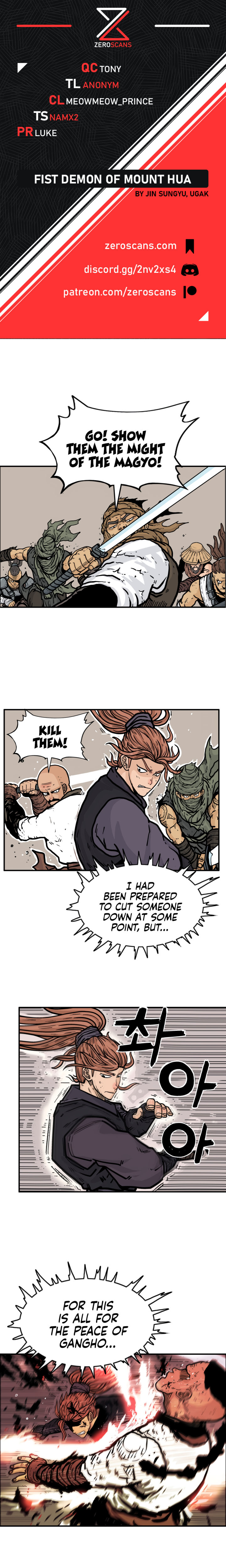 Fist demon of Mount Hua Chapter 18 - Page 1