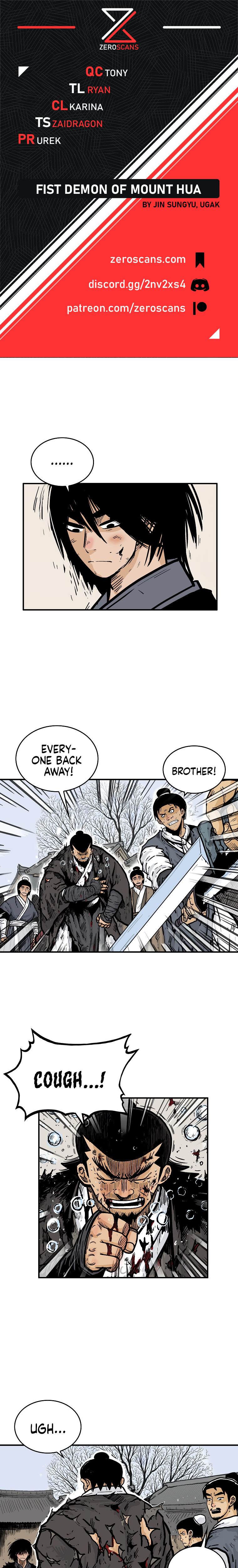 Fist demon of Mount Hua Chapter 59 - Page 1