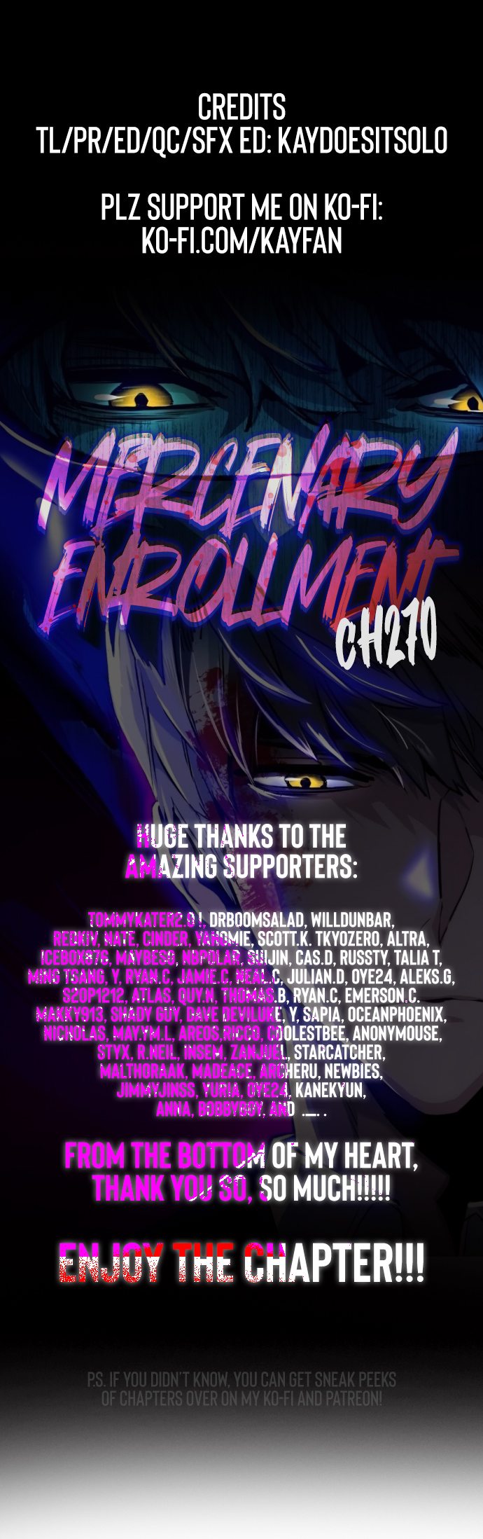 Mercenary Enrollment Chapter 270 - Page 1