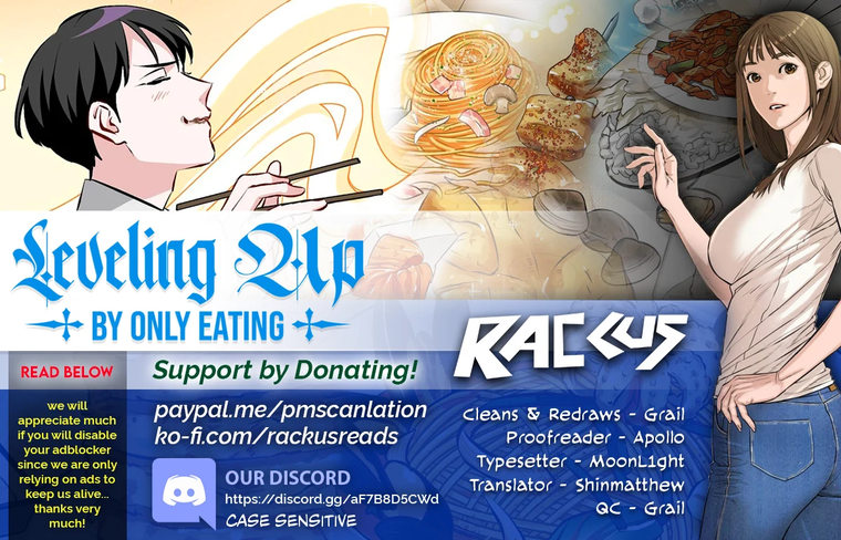 Leveling Up, by Only Eating! Chapter 105 - Page 1