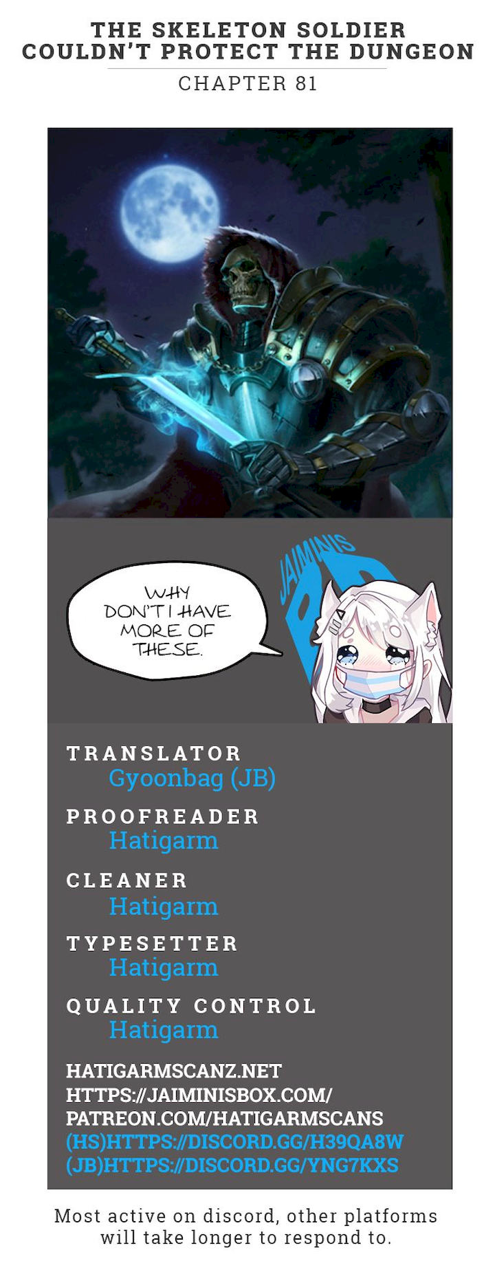 Skeleton Soldier Couldn’t Protect the Dungeon Chapter 81 - Page 1