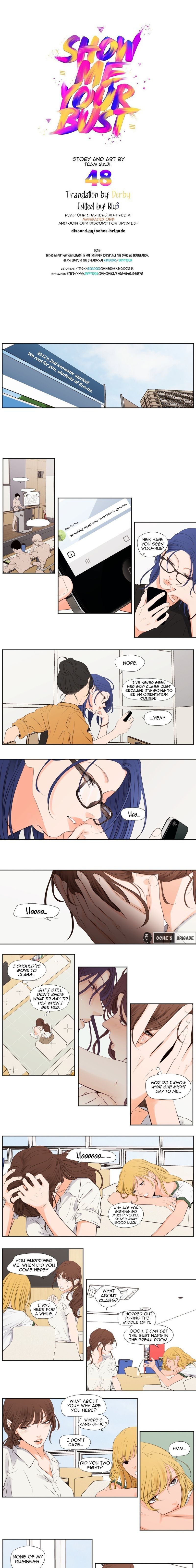 Show Me Your Bust Chapter 48 - Page 1