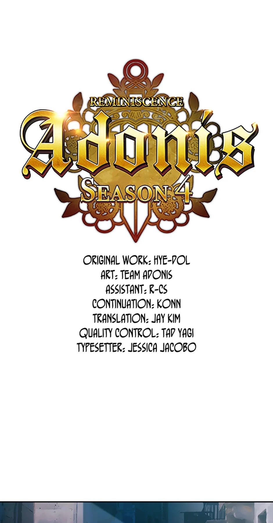 Reminiscence Adonis Chapter 134 - Page 1