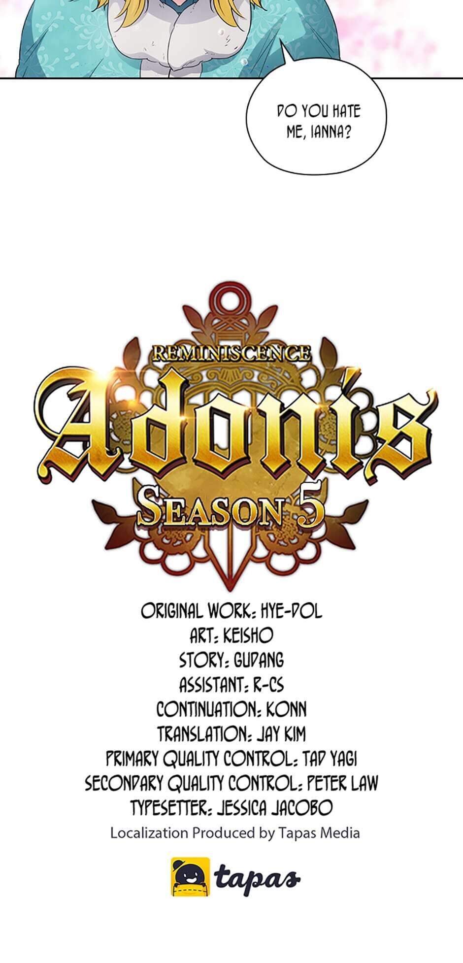 Reminiscence Adonis Chapter 172 - Page 60
