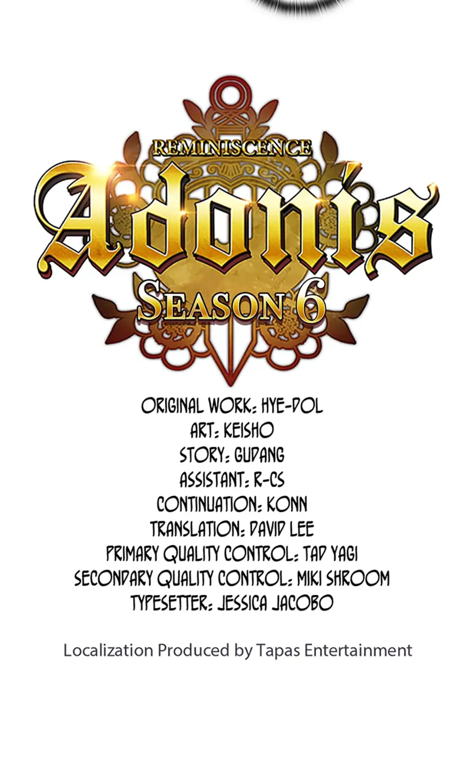 Reminiscence Adonis Chapter 234 - Page 121