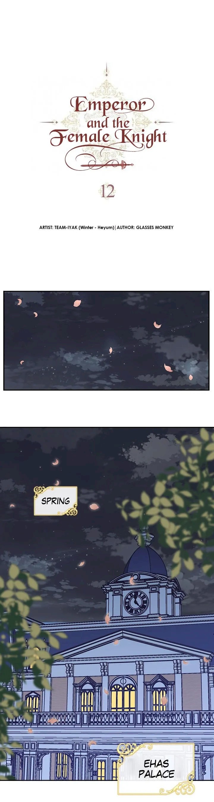 Emperor And The Female Knight Chapter 12 - Page 1