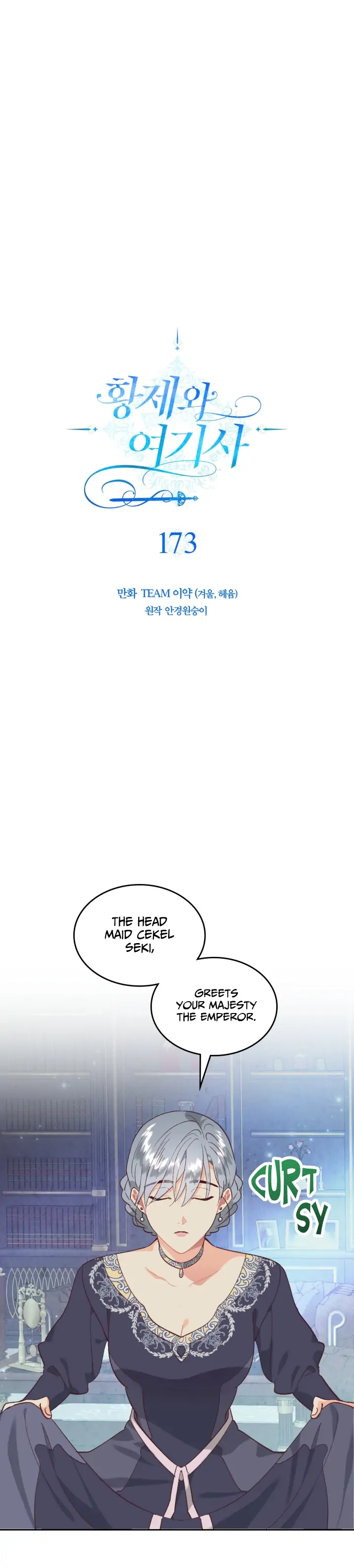 Emperor And The Female Knight Chapter 173 - Page 8