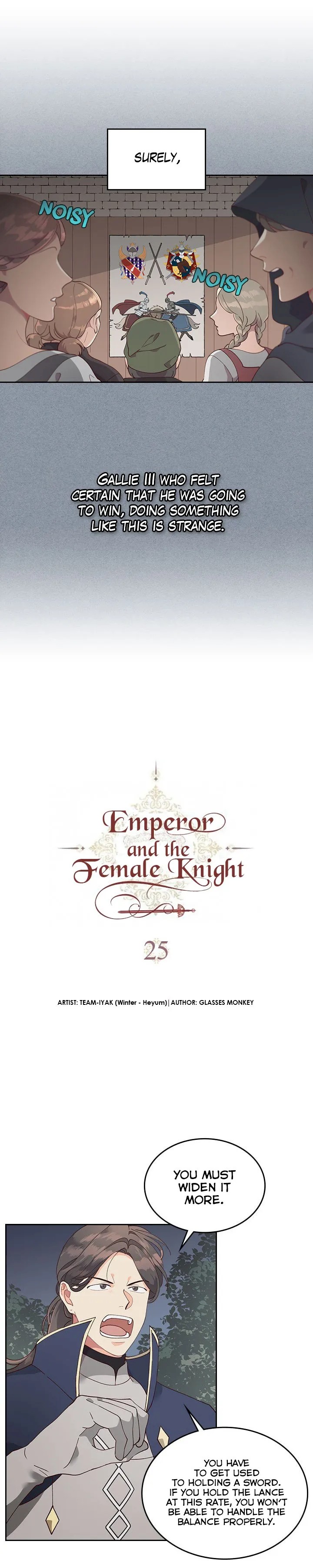 Emperor And The Female Knight Chapter 25 - Page 4