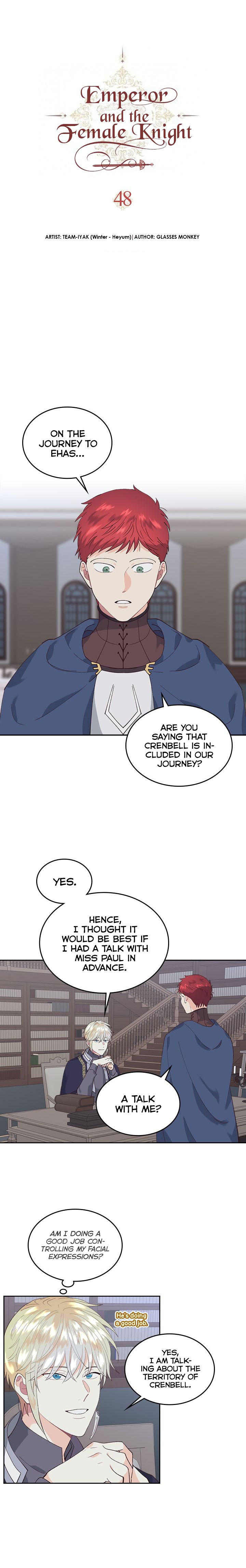 Emperor And The Female Knight Chapter 48 - Page 6