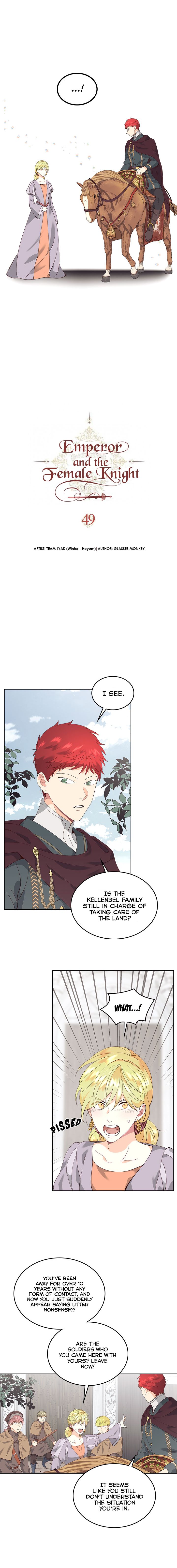 Emperor And The Female Knight Chapter 49 - Page 2