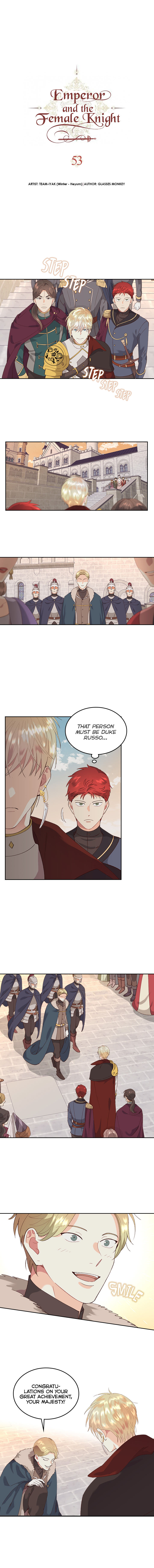 Emperor And The Female Knight Chapter 53 - Page 2