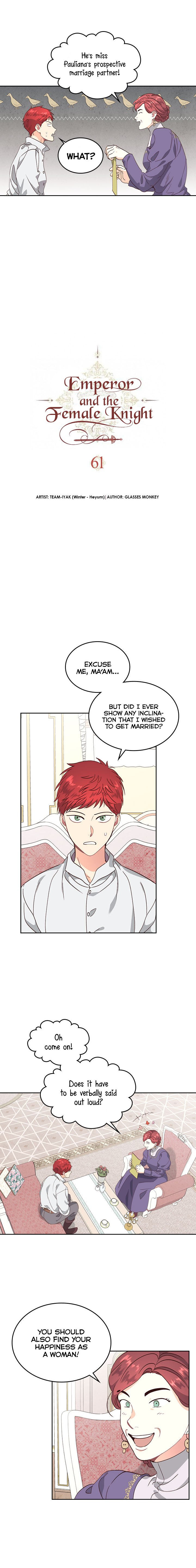 Emperor And The Female Knight Chapter 61 - Page 3