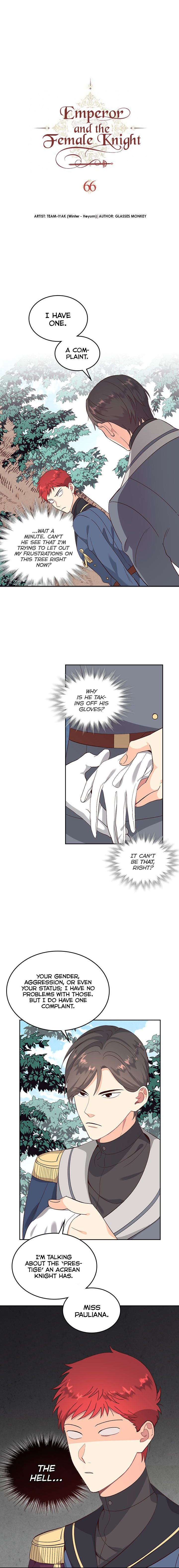 Emperor And The Female Knight Chapter 66 - Page 2