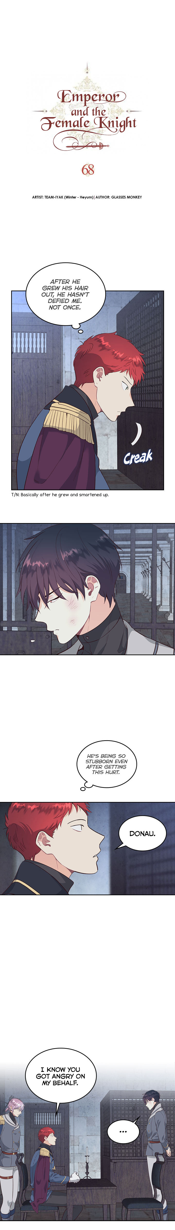 Emperor And The Female Knight Chapter 68 - Page 2