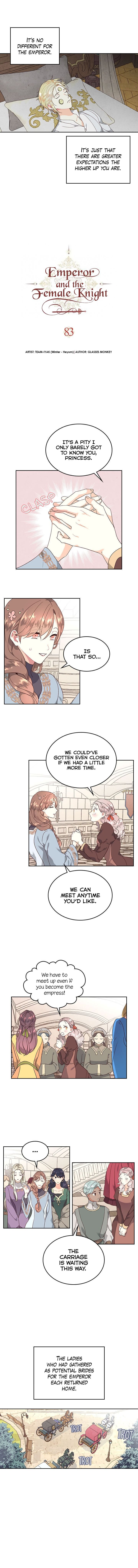 Emperor And The Female Knight Chapter 83 - Page 4