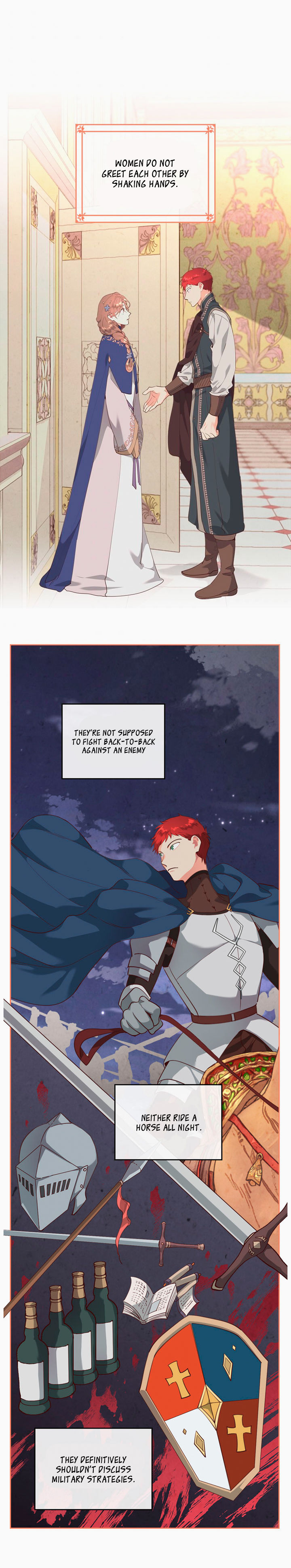 Emperor And The Female Knight Chapter 96 - Page 1