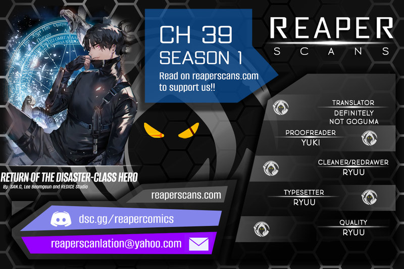 Return of the Disaster-Class Hero Chapter 39 - Page 1