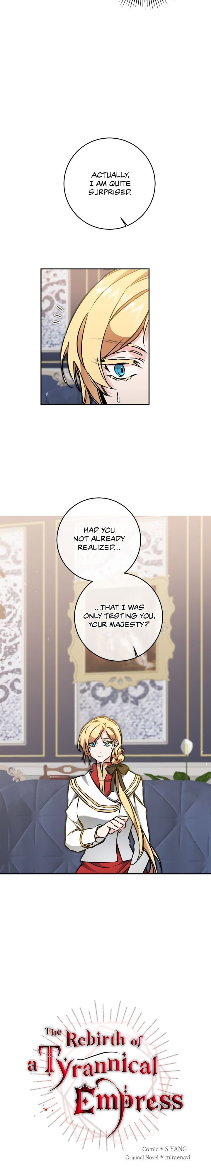 The Rebirth of a Tyrannical Empress Chapter 70 - Page 2