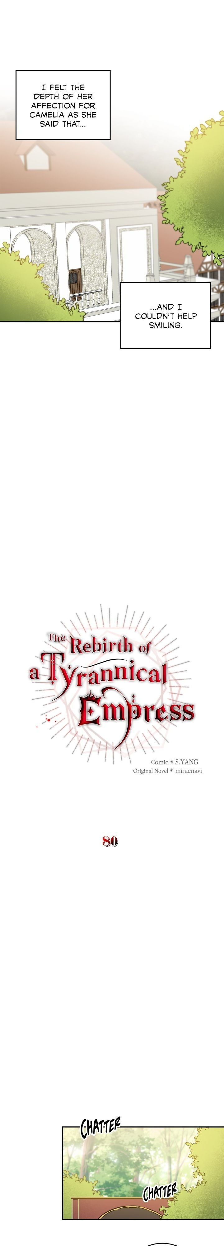 The Rebirth of a Tyrannical Empress Chapter 80 - Page 11