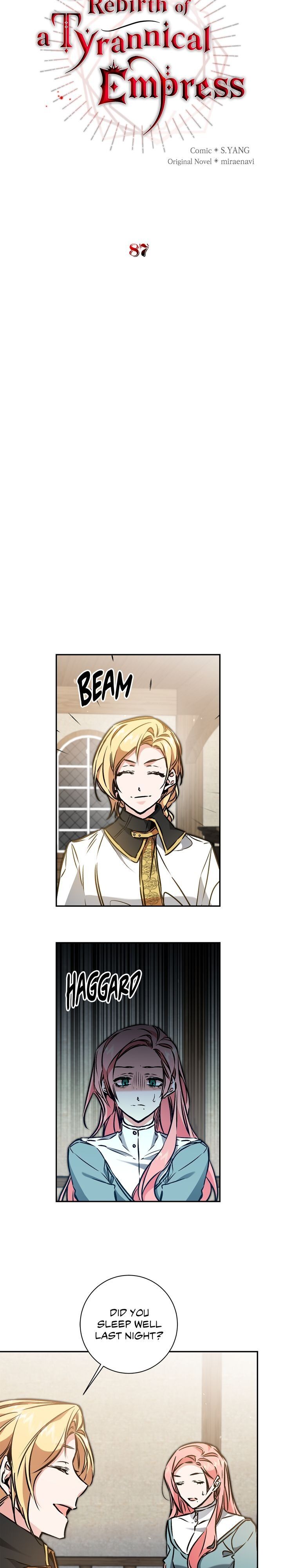 The Rebirth of a Tyrannical Empress Chapter 87 - Page 3