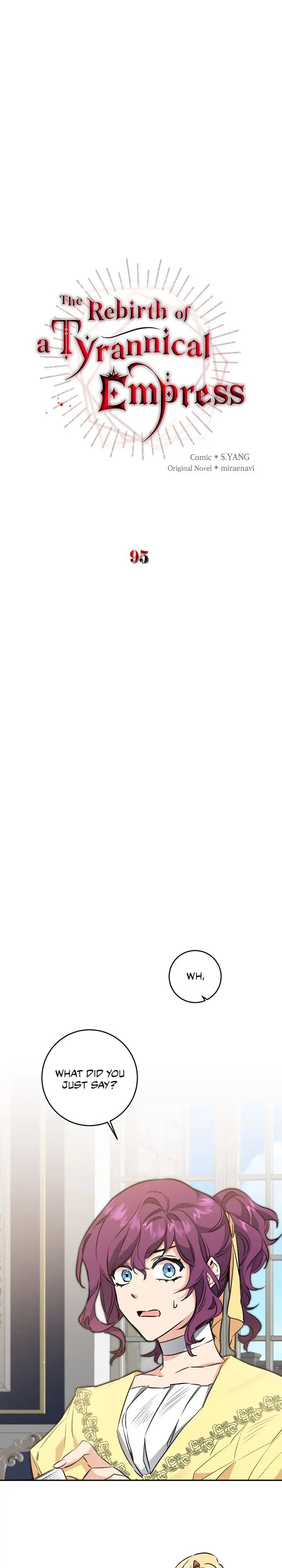 The Rebirth of a Tyrannical Empress Chapter 95 - Page 8