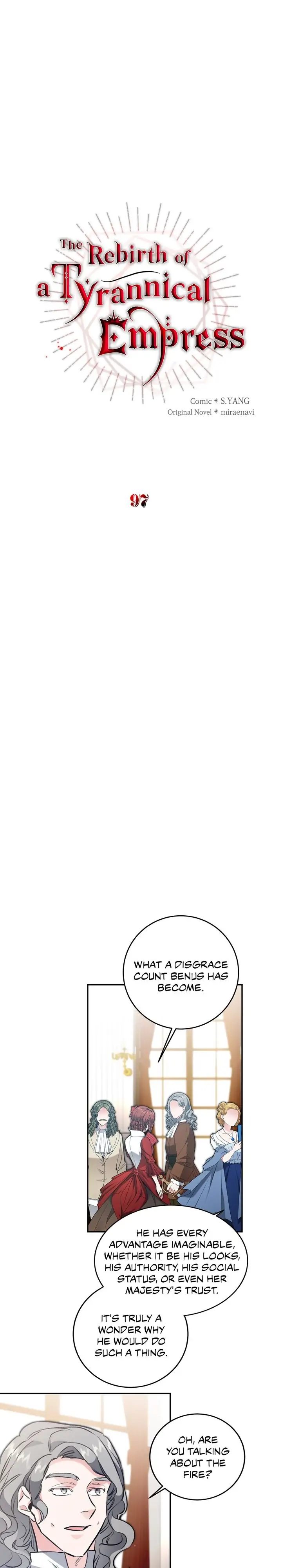 The Rebirth of a Tyrannical Empress Chapter 97 - Page 8