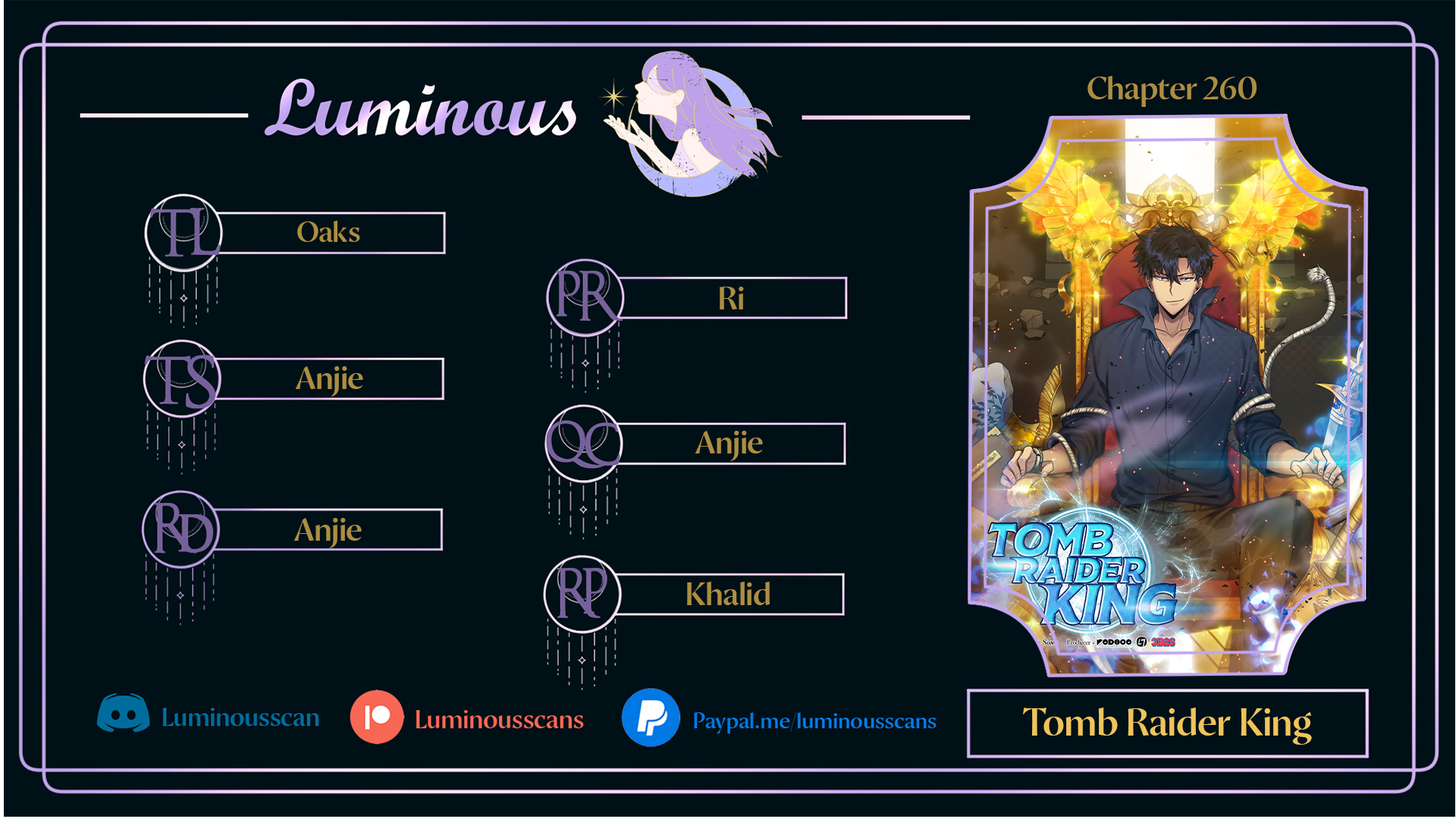 Tomb Raider King Chapter 260 - Page 1