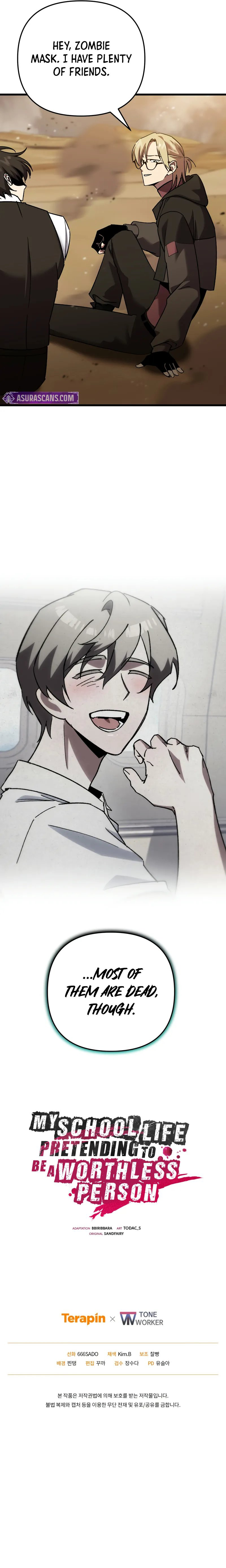 My School Life Pretending To Be a Worthless Person Chapter 109 - Page 11