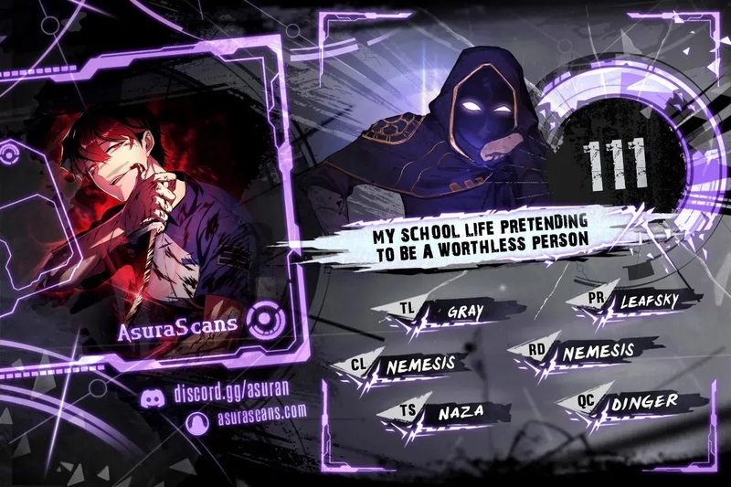 My School Life Pretending To Be a Worthless Person Chapter 111 - Page 1