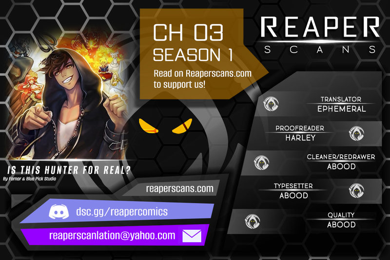 Is this Hunter for Real? Chapter 3 - Page 1