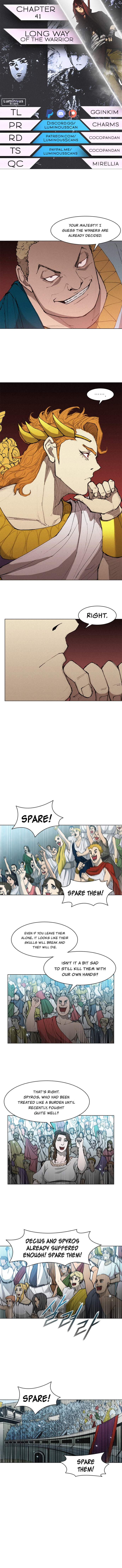 Long Way of the Warrior Chapter 41 - Page 1