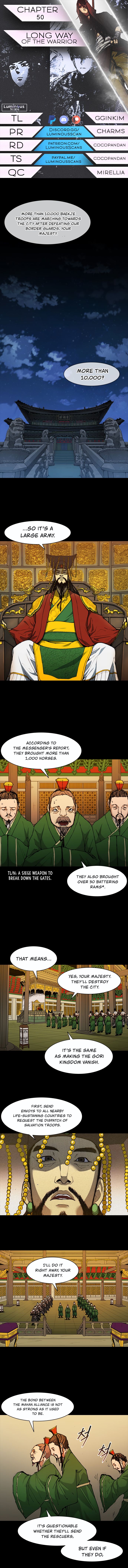 Long Way of the Warrior Chapter 50 - Page 1