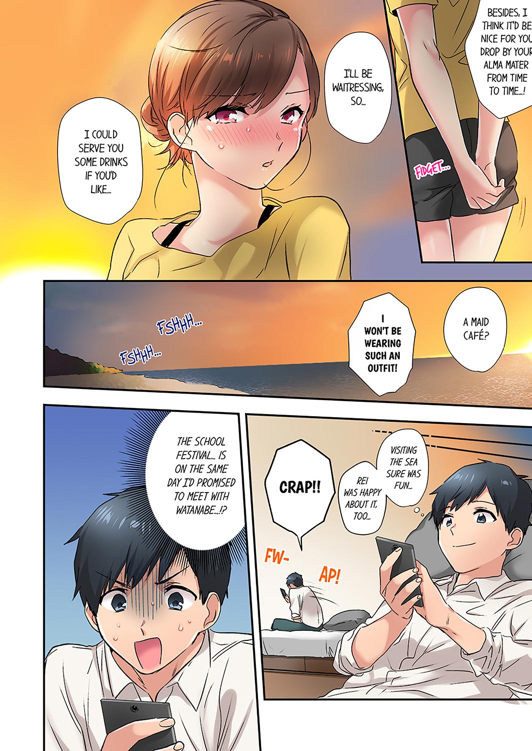 A Scorching Hot Day with A Broken Air Conditioner Chapter 12 - Page 8