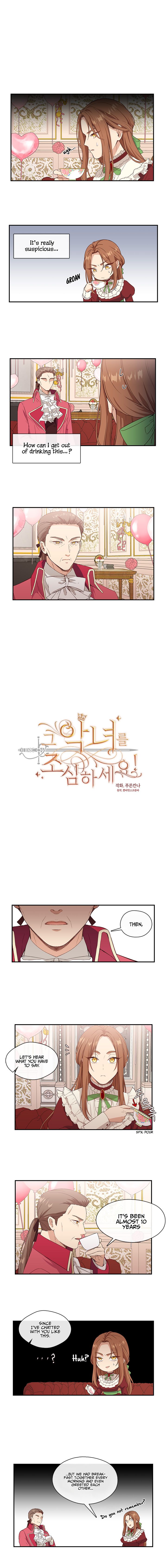 Beware of the Villainess! Chapter 8 - Page 1