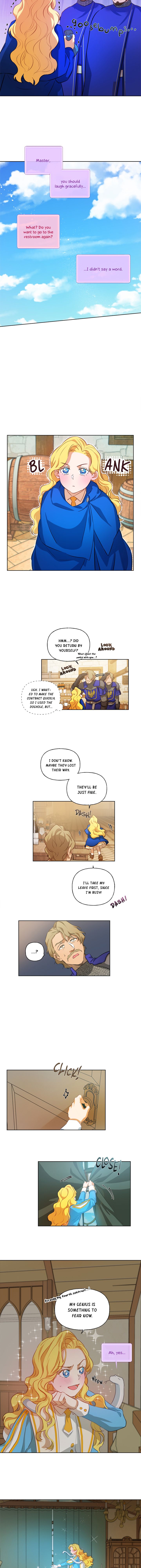 The Golden Haired Elementalist Chapter 28 - Page 8
