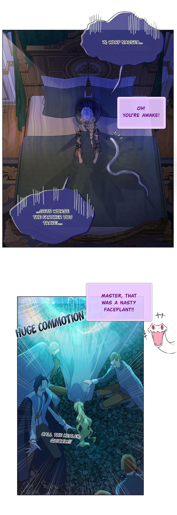 The Golden Haired Elementalist Chapter 44 - Page 2