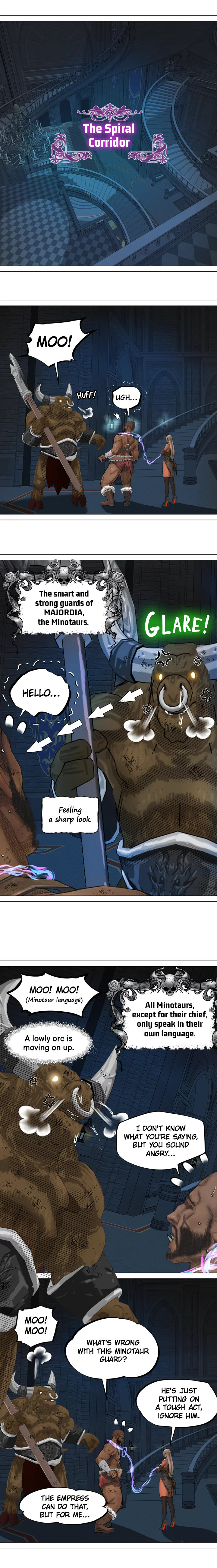 The DARK ELF QUEEN and the SLAVE ORC Chapter 3 - Page 2