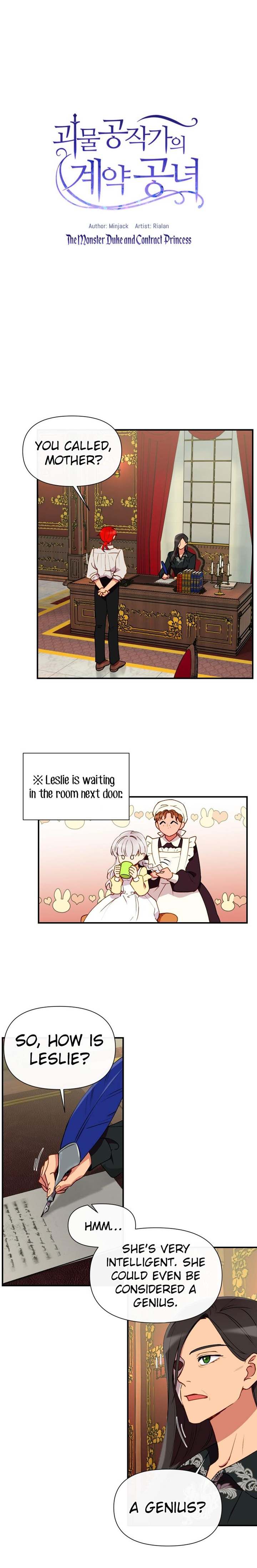 The Monster Duchess And Contract Princess Chapter 25 - Page 2