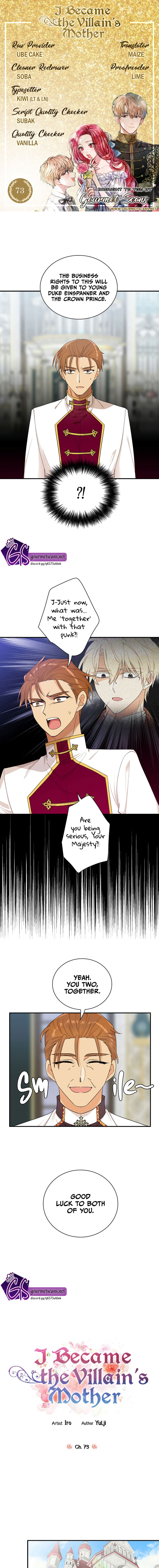 I Became the Villain’s Mother Chapter 73 - Page 1