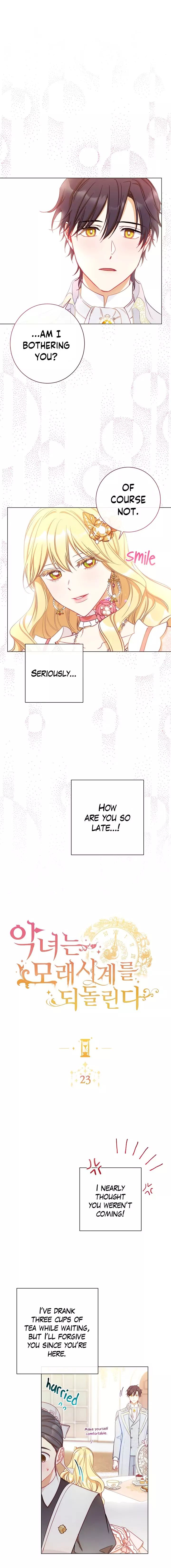 The Villainess Reverses the Hourglass Chapter 23 - Page 2