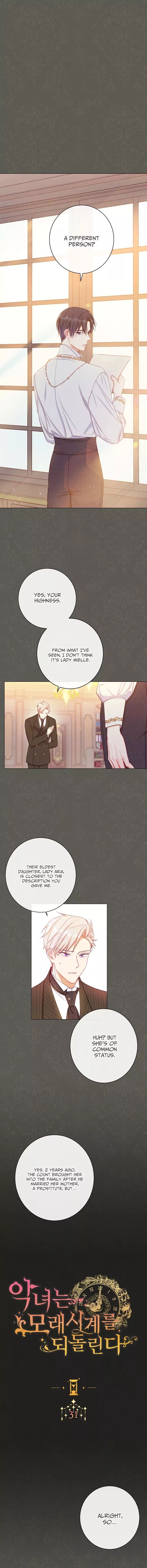 The Villainess Reverses the Hourglass Chapter 31 - Page 1