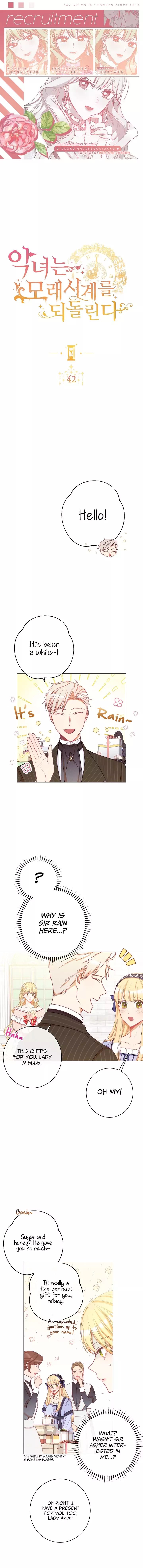 The Villainess Reverses the Hourglass Chapter 42 - Page 1