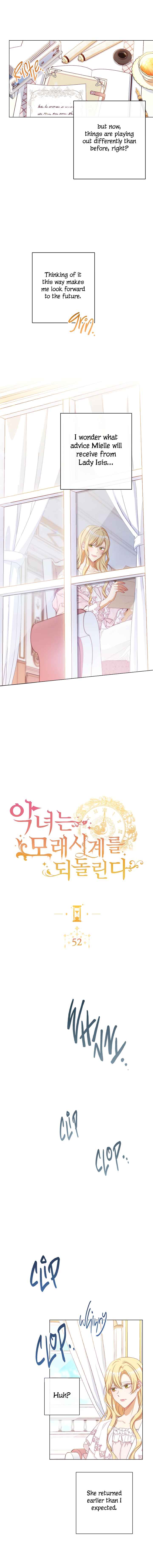 The Villainess Reverses the Hourglass Chapter 52 - Page 2