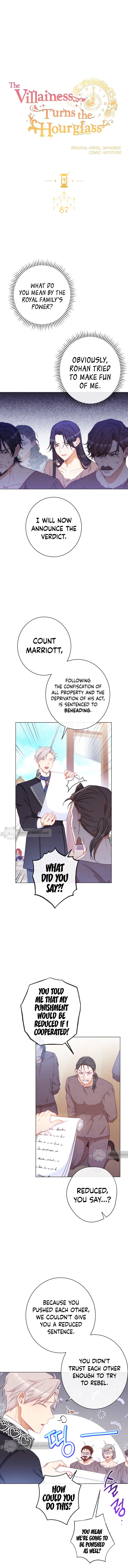 The Villainess Reverses the Hourglass Chapter 87 - Page 3