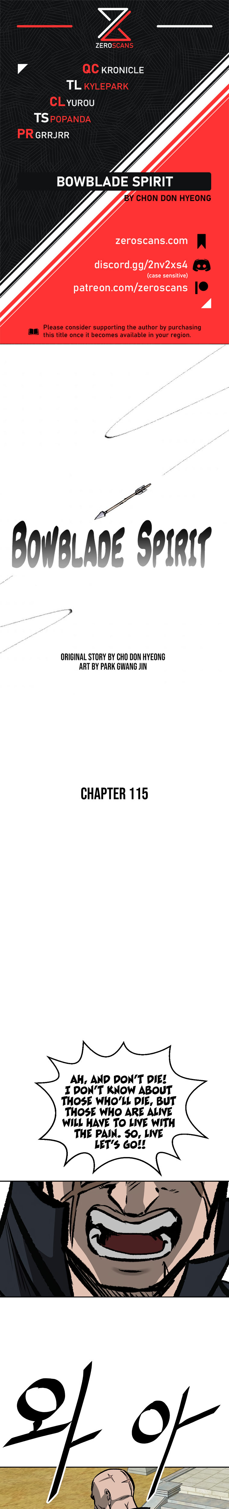 Bowblade Spirit Chapter 115 - Page 1