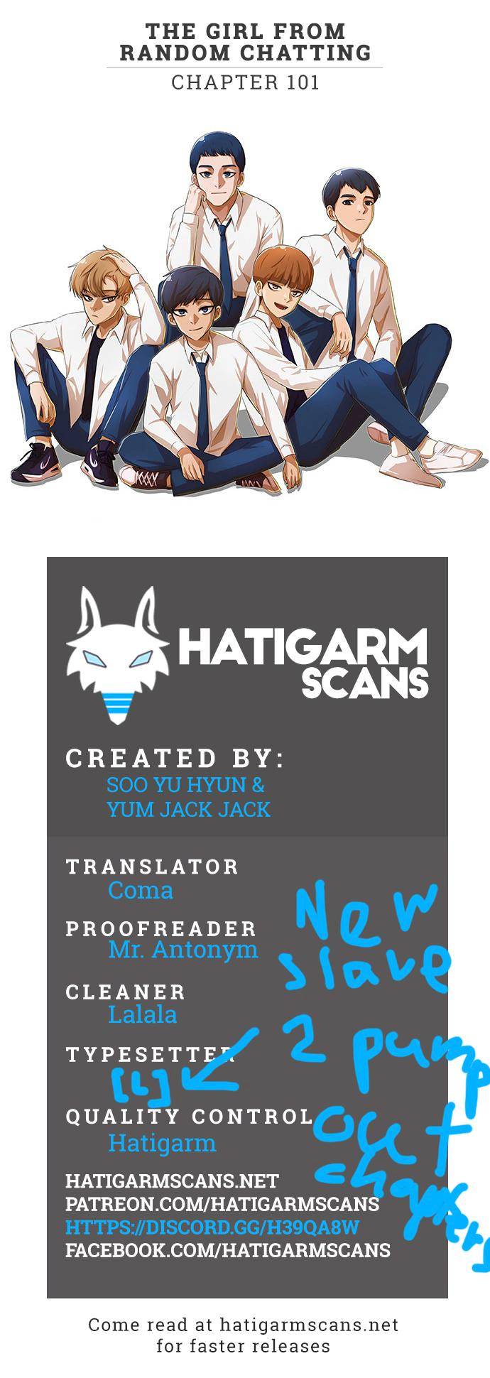 The Girl from Random Chatting! Chapter 101 - Page 1